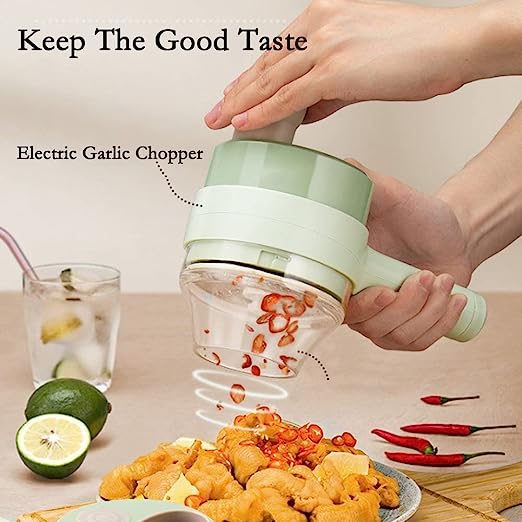 4 In 1 Electric Wireless Grinder