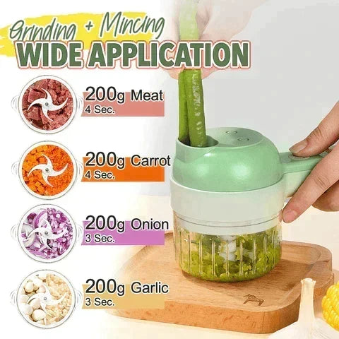 4 In 1 Electric Wireless Grinder