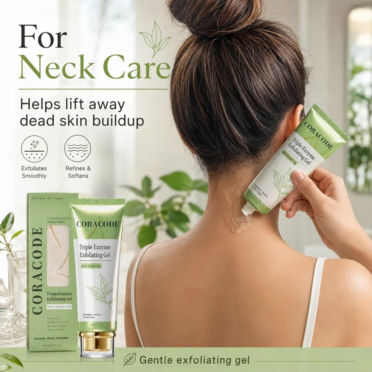 Coracode tripple Enzyme gel for  dark spot